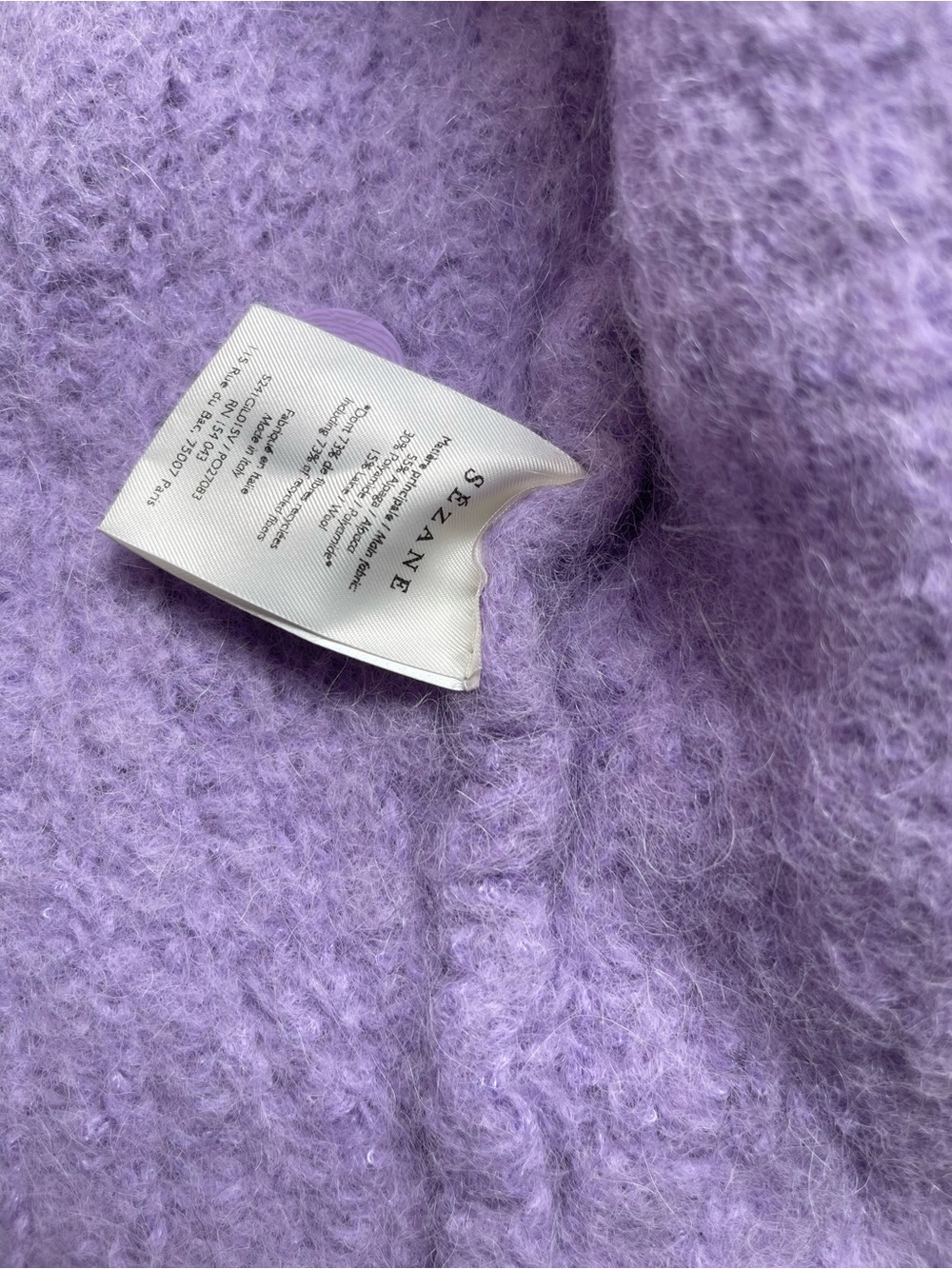 Sezane Wisteria Knit Cardigan Sweater - Women size M - Picture 5 of 9